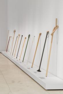 keiji takeuchi explores walking sticks and canes at milan triennale